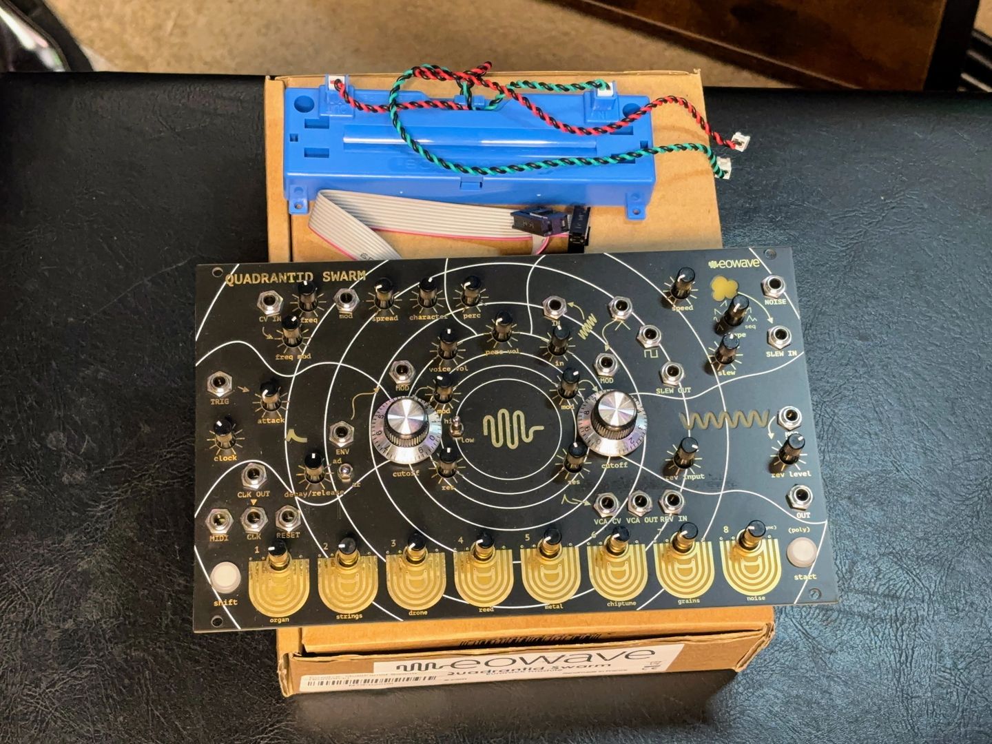FS US VPME.DE Quad Drum, Eowave Quadrantid Swarm, Studio